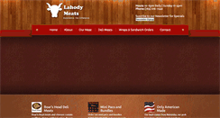 Desktop Screenshot of lahodymeats.com